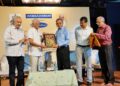 Hamsadhwani presents award to philanthropist