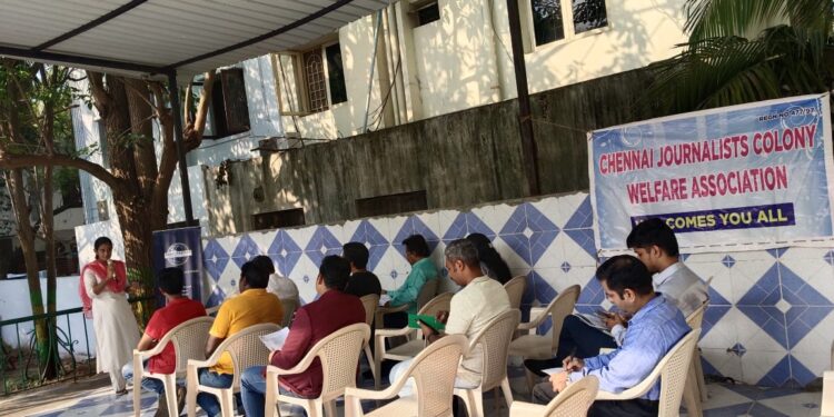 Toastmasters Club partners with Journalists Colony for awareness event