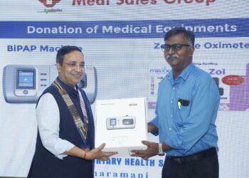 Rotary club donates medical equipments to hospitals