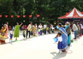 AMM School celebrates Field Day with grandparents
