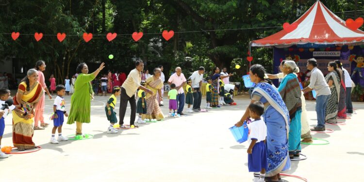 AMM School celebrates Field Day with grandparents