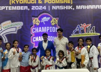 Taekwondo students shine