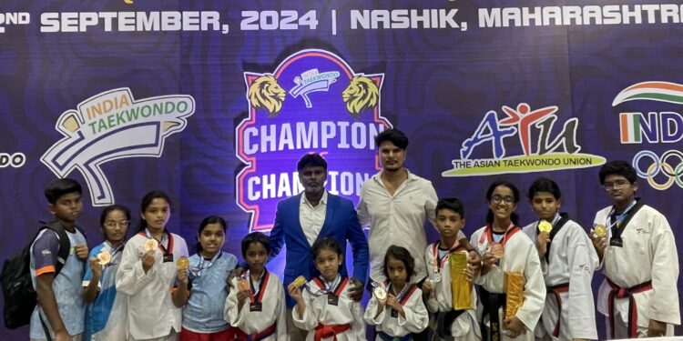 Taekwondo students shine