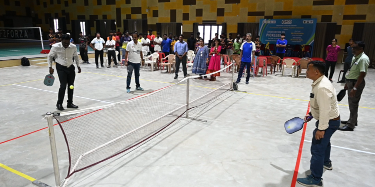 Pickleball Orientation at KCG College of Technology, Chennai