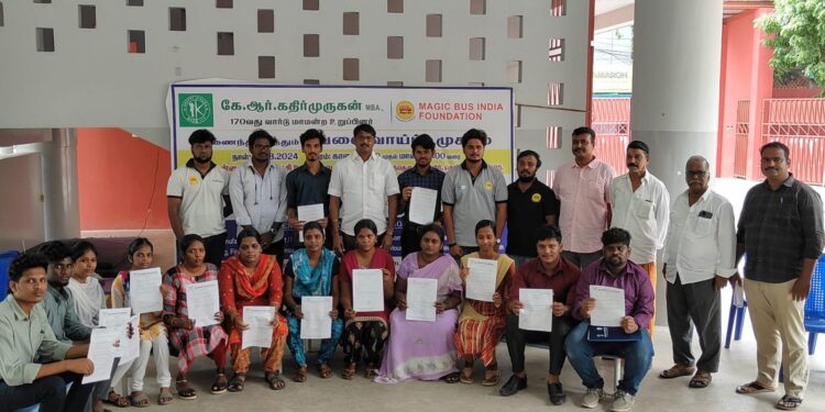 Employment camp conducted at Ward 170