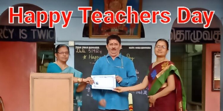 Teachers honoured on Teacher’s Day