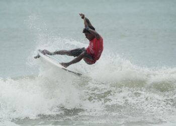 Night Surf event at Kovalam