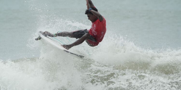 Night Surf event at Kovalam