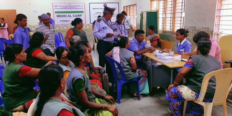 NIEPMD conducts free medical camp