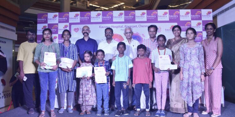 Kauvery Hospital celebrates World Heart Day through art