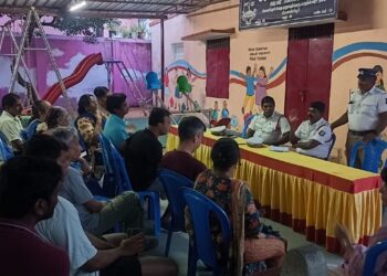 Thiruvanmiyur residents put forth grievances to traffic police