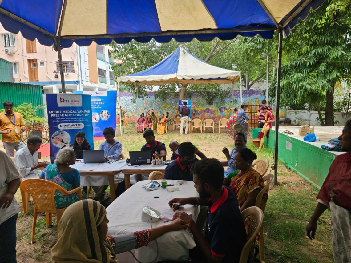 RBL Bank’s medical camp for underprivileged a Initiative