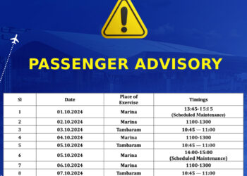 Chennai Airport alerts passengers on flight schedule changes due to Air Show in Chennai