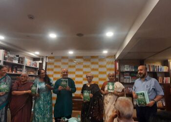 Poets shower an anthology of poems