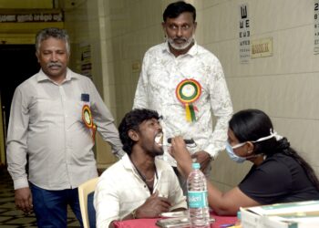 Nadar association hosts free multi-speciality medical camp