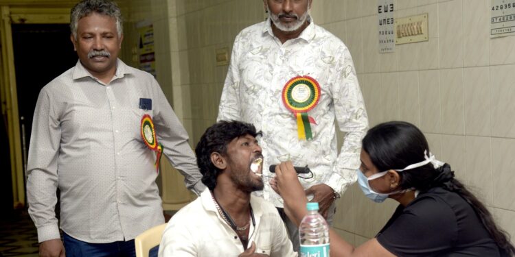Nadar association hosts free multi-speciality medical camp