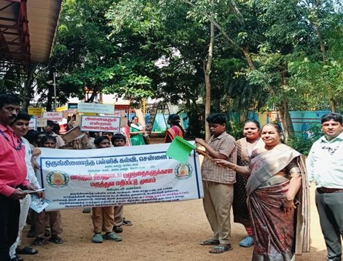 Medical camp for differently abled students