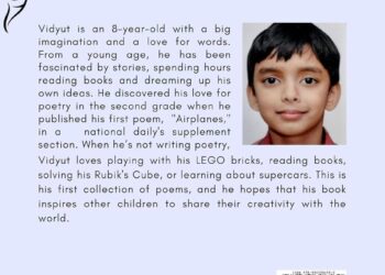 8-Year-old Vidyut debuts in the world of poetry