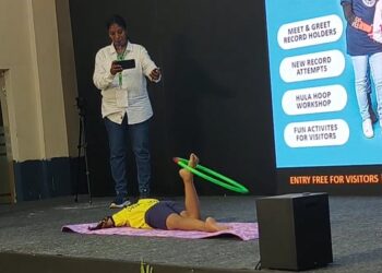 9-Year-old sets Guinness world record for hula hoop spinning