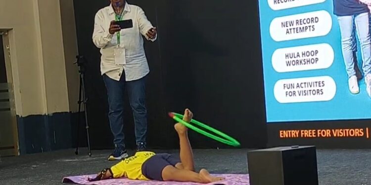9-Year-old sets Guinness world record for hula hoop spinning