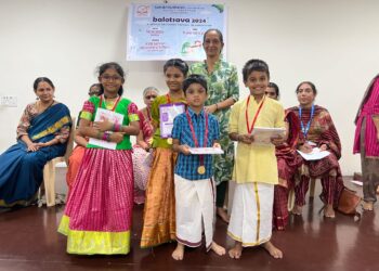 Samskrita Bharati celebrates Balotsava