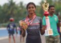 Kanishkaa wins Gold in Roller skating