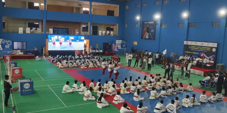 District Taekwondo championship held