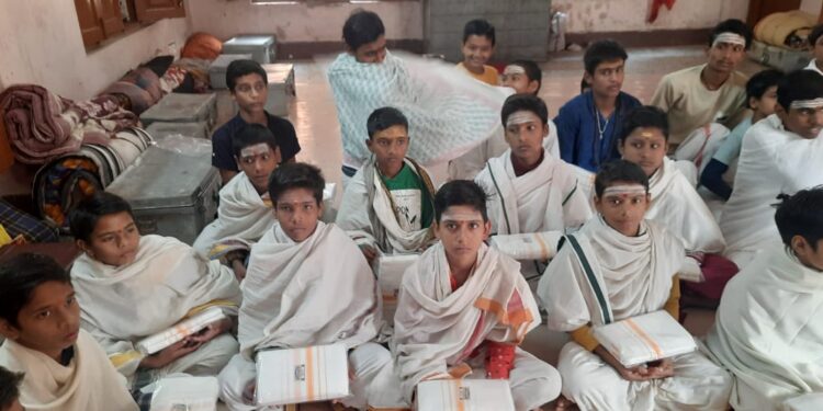 ADF hosts Vedaparayanam for the month of Karthigai