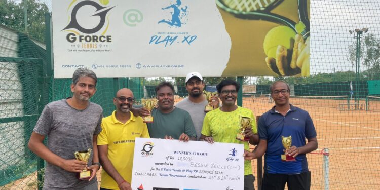 Bessie Bulls triumph in senior tennis tournament