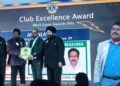 Mohammed Hamdi honoured with Club Excellence Award