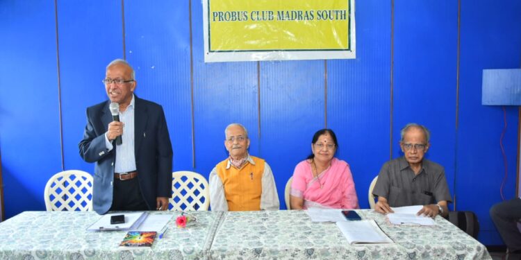 Extraordinary GM held at Probus club