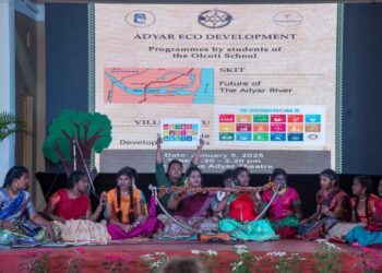 Vibrant performance by Olcott School students