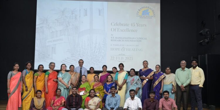 TTK Hospital celebrates 45 years of service excellence