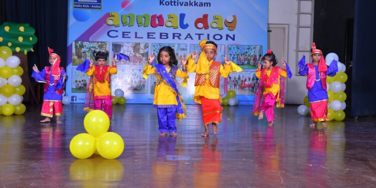 Annual Day at HelloKids Aadhya