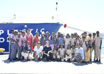 From plastic to purpose: Schoolchildren explore sustainability aboard Plastic Odyssey