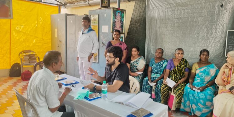 Free monthly medical camps launched in Thiruvanmiyur
