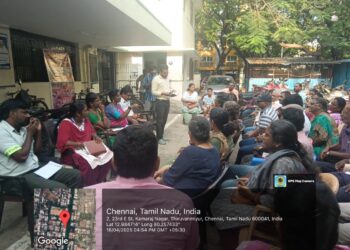 Area Sabha conducted in Ward 179