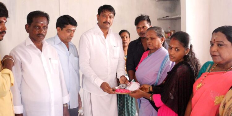 Councillor builds home for visually impaired senior citizen