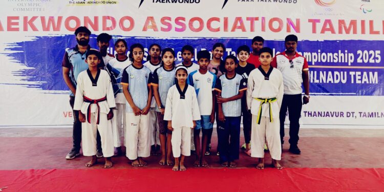 OMR Taekwondo Academy shines at Federation Cup selection trials