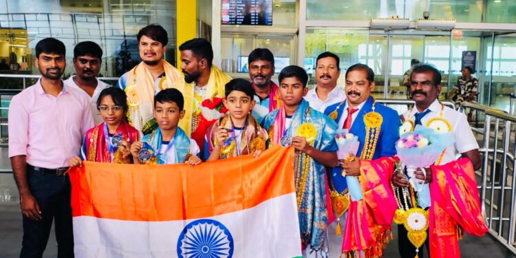 Champs win medals at ISF World Championships