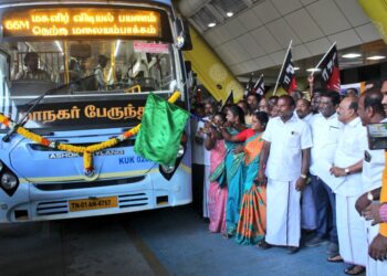 New women-only buses launched to boost connectivity in Chennai suburbs