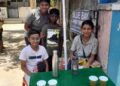 Kids beat summer boredom with refreshing drink stall