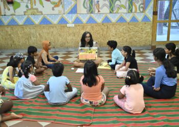 OMR children discover the magic of stories