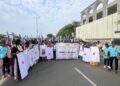 Adolescent girls lead Menstrual Hygiene Day rally at Elliot’s Beach