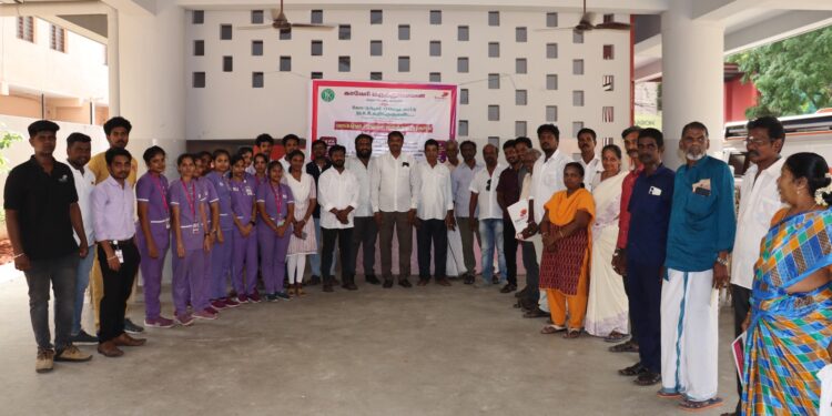Mega multi-specialty medical camp at Kotturpuram