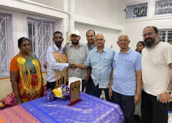 Srinivasapuram bids a heartfelt farewell to their beloved postman