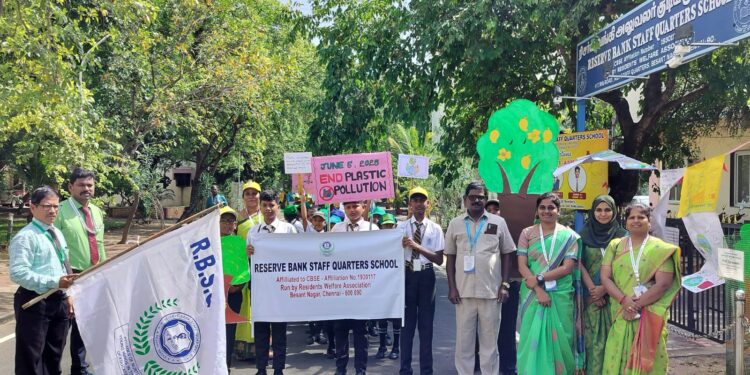 World Environment Day rally held in Besant Nagar