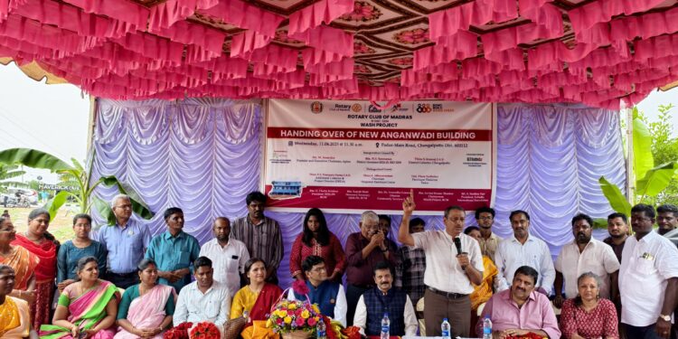 New anganwadis inaugurated at Kanathur and Padur