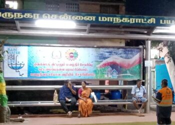 Chennai bus stops get safety and lighting upgrade