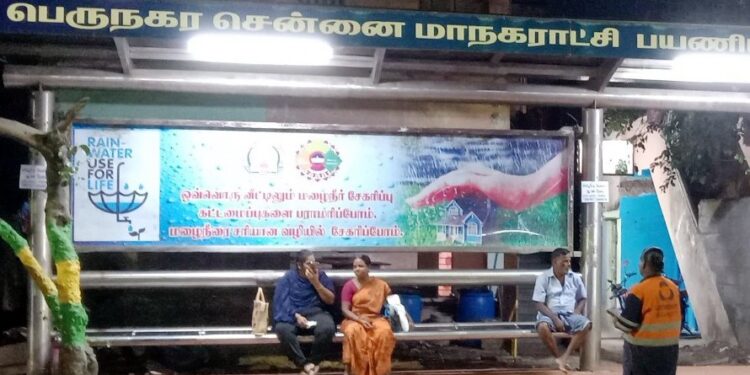 Chennai bus stops get safety and lighting upgrade